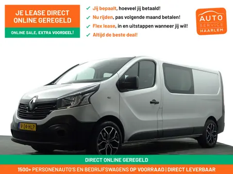 Renault Trafic 1.6 dCi Euro 6 T29 L2 Luxe- Dubbele Cabine, 5/6 Pers, Keyless, Park Assist, Cruise, C