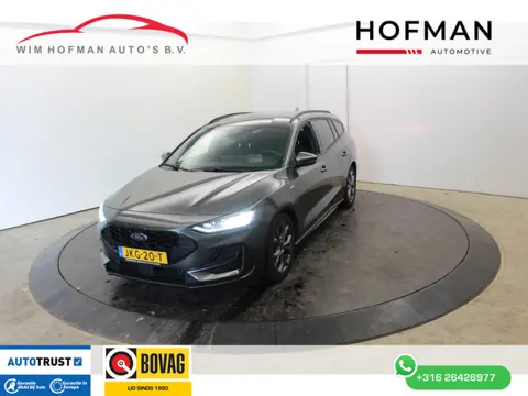 Ford FOCUS Wagon 1.0 EcoBoost Hybrid ST Line Automaat Camera Winterpack Head-Up Navi Dhoek