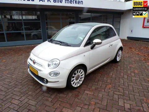 Fiat 500 C 0.9 TwinAir Turbo 60th Edition Cabrio Automaat Navi./Apple Carplay/Android/16"LMV/Lederen
