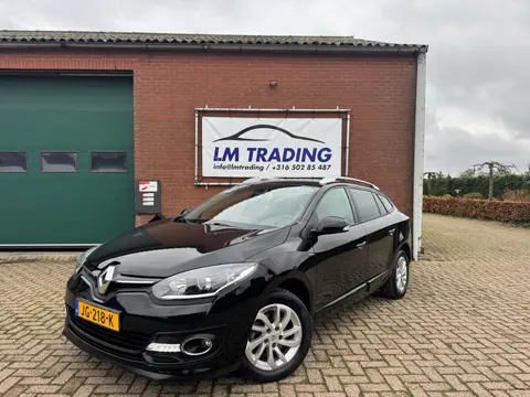 Renault Mégane Estate 1.2 TCe Limited NAVI PDC TREKHAAK CRUISE LMV LED 2E EIGENAAR, NAP! COMPLEET BO