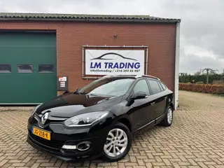 Renault Mégane Estate 1.2 TCe Limited NAVI PDC TREKHAAK CRUISE LMV LED 2E EIGENAAR, NAP! COMPLEET BO