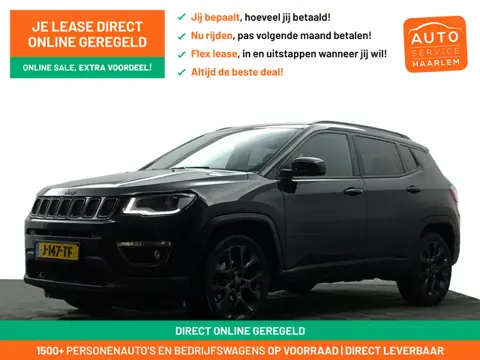 Jeep Compass 1.3T S Night Eagle Aut- Xenon Led, Keyless, Stuur/Stoelverwarming, Alpine Audio, Memory