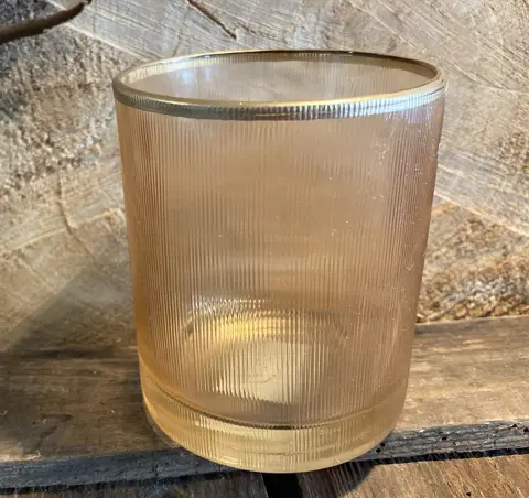 RIVERDALE SFEERLICHTEN BLAIR met GOUDENRAND 8,5 cm NIEUW