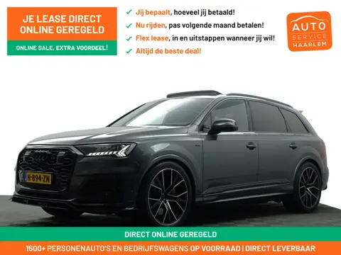 Audi Q7 60 TFSI e Quattro S Competition- Design Leder, Luchtvering, Sfeerverlichting, Panoramadak, B