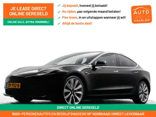 Tesla Model 3 Performance S Dual Motor Aut- Panoramadak, Autopilot, Comfort Leder, Carbon Parts