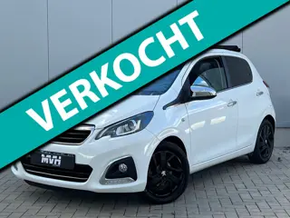 Peugeot 108 1.2 VTi Allure Top Cabriolet - WRC Uitvoering Stoelverwarming - Achteruitrijcamera - Led