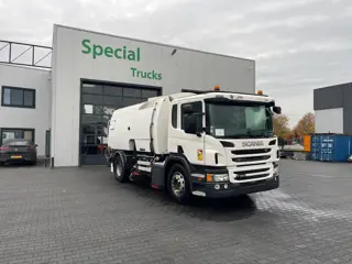 Scania P320 4x2 + Bucher Schörling Optifant 8000 (Only 36.360Km!!) Sweeper/Cleaner/Kehrwagen