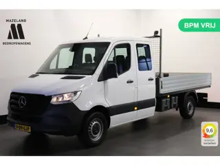 Mercedes-Benz Sprinter 314 2.2 CDI L3 Dubbele Cabine EURO 6 - Openlaadbak - Airco - Trekhaak - €26.9