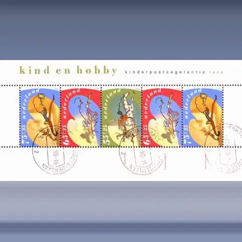 Kinderzegels (blok) (1990)