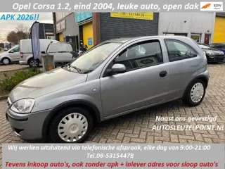 Opel Corsa 1.2-16V 3 deurs , Nederlandse auto, wij zijn elke dag telefonisch bereikbaar van 9:00-21: