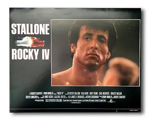 ROCKY IV lobbycard set.