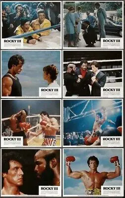 ROCKY III USA lobbycard set.