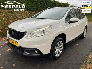 Peugeot 2008 1.2 PureTech Blue Lion, 76.760km Nap en boekjes, Parelmoer, Panoramadak, Navi, Apple ca