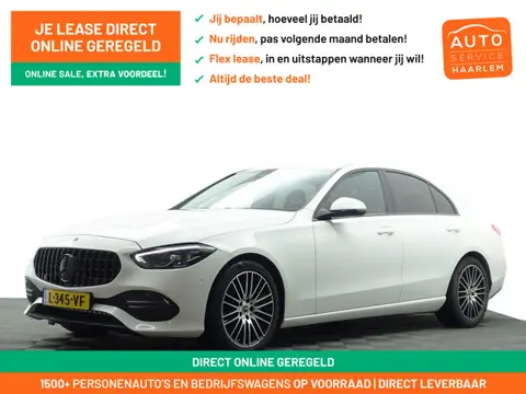 Mercedes-Benz C-Klasse 200 AMG Night Edition Aut- Sfeerverlichting, Camera, Xenon Led, Carplay, Lane