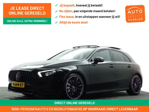 Mercedes-Benz A-Klasse 180 AMG Night Edition Aut- Panoramadak, Sport Interieur, Xenon Led, Camera, S