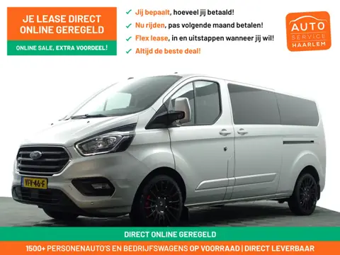 Ford Transit Custom 300 2.0 TDCI Euro 6 L2 Sport Aut- 3 Pers, 2x Schuifdeur, Ada Cruise, Xenon Led, 