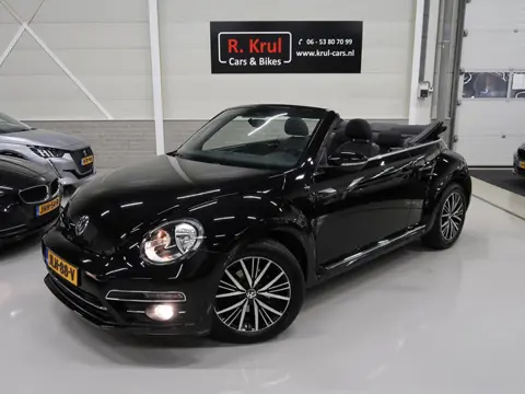 Volkswagen Beetle Cabriolet 1.2 TSI Sound Airco-ecc Navigatie App connect Sportvelgen 17 inch Parkee