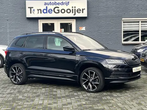 Skoda Karoq 1.5 TSi DSG ACT Sportline Business | TREKHAAK | STOELVERW. | EL. ACHTERKLEP | 19" |