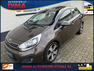 Kia Rio 1.4 CVVT ExecutiveLine/ Navi/ Camera/ Leder/ Stuur+ Stoelverwarming/ LED/ ECC