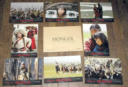 MONGOL FRANSE lobbycard set.