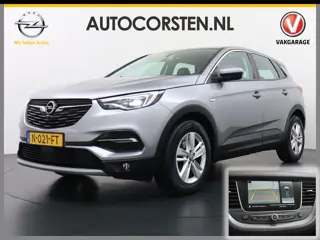 Opel Grandland X T 131pk 360Camera Navi 1/2Leer Apple/AndroidPdc Dab Ecc Tel. Isofix Mistlampen Blin