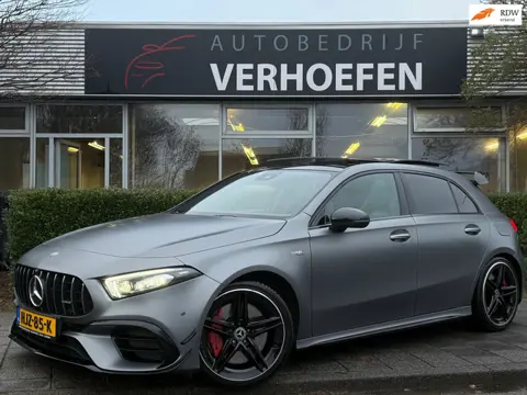 Mercedes-Benz A-klasse AMG 45S 4MATIC+ - AERO PAKKET - PANORAMADAK - KUIPSTOELEN - SFEER VERLICHTING