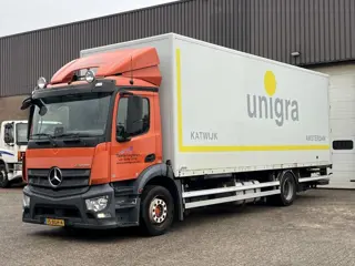 Mercedes-Benz Antos 1827 / BDF / Full air / Euro6 / Laadklep LBW 2000kg / Laadbak met luchtkussens /