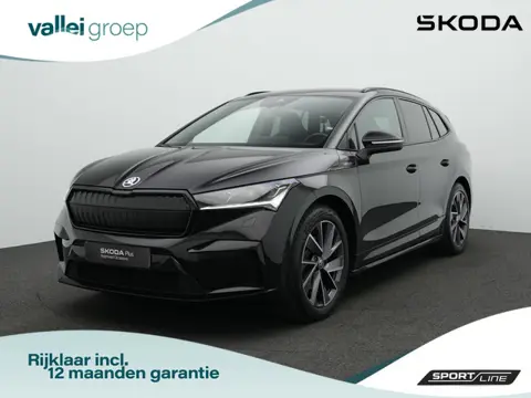 Škoda Enyaq 80 Sportline Business 204 pk | Matrix LED | Stuur-/stoelverwarming | Achteruitrijcamera 