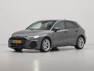 Audi A3 Sportback 30 TFSI 110pk S-tronic S-line Trekhaak afneembaar Panorama Stoelverwarming Navigat