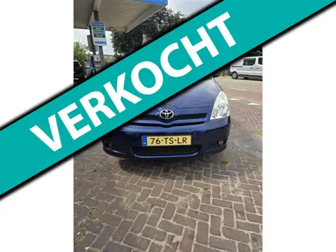 Toyota Verso 1.8 VVT-i 7 persons . LPG