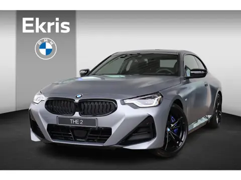 BMW 2 Serie Coupé 218i Individual Frozen Pure Grey | M Sportpakket | Stuur- en stoelverwarming | Har