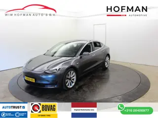 Tesla Model 3 Long Range AWD 75 kWh SOH 87% Top Staat Trekhaak Autopilot FSD Comp Camera Leder Pano