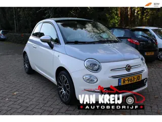 Fiat 500 1.2 Lounge. Carplay, Airco, Cv, LM, Pdc.