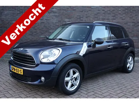 MINI Countryman 1.6 One Business Line, prachtige auto! Donkerblauw metallic.