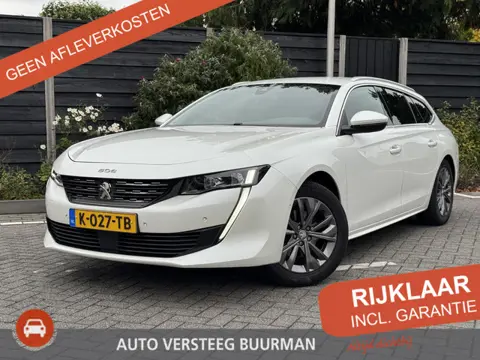 Peugeot 508 SW Blue Lease Allure 1.6 PureTech 180PK EAT8 Automaat Navigatie, Achteruitrijcamera, Key