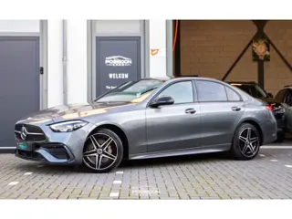 Mercedes-Benz C-klasse 300 e AMG Line | BTW | PANO | NIGHT | VOLLEDER | A.CAMERA | SFEERVERLICHTING 