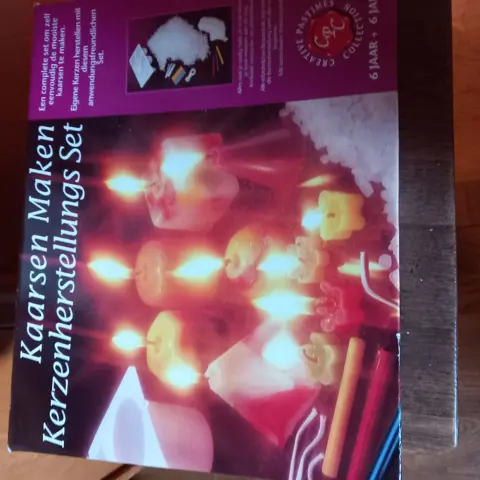 Kaarsen maken, compleet set