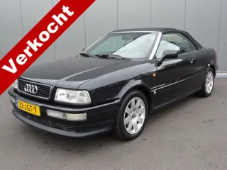 Audi Cabriolet 2.6 | LEDER | HARDTOP | (bj 1997, automaat)