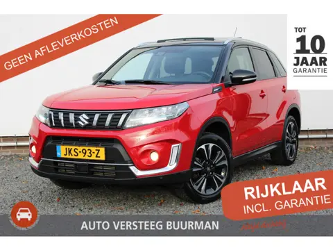 Suzuki Vitara 1.4 Boosterjet Style Smart Hybrid , All-Seasons, Panodak, Dealer onderhouden, Stijl ui