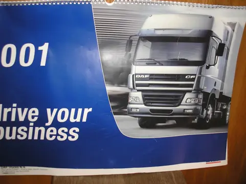 DAF KALENDER 2001