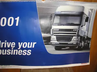 DAF KALENDER 2001