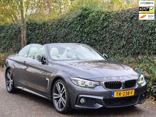 BMW 4-serie Cabrio 430i M Sport Apple CarPlay 6WB Dig. DASH Elk.Stoelen Line Assist Dodehoek Camera 
