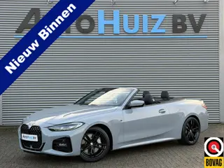 BMW 4 Serie Cabrio 430i High Executive M Sport 19 Inch Leer Elek Stoelverstelling Nekverwarming Stuu