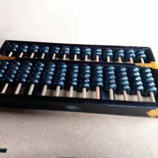 Houten abacus - chinees telraam ,