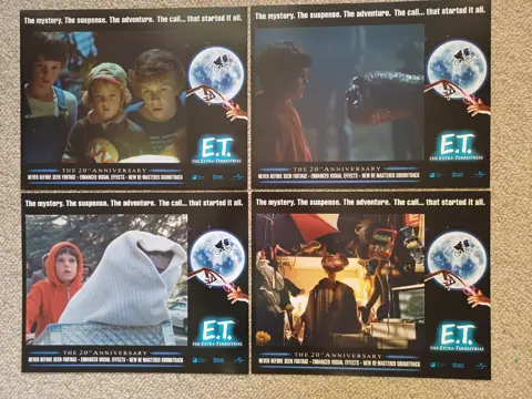 E. T. : THE EXTRA - TERRESTRIAL USA lobbycard set.