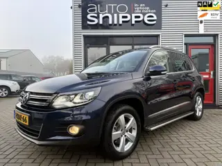 Volkswagen Tiguan 1.4 TSI Sport&Style -160 PK!-VOLLEDER-STOELVERWARMING-XENON-TREKHAAK-1800 KG TREKG
