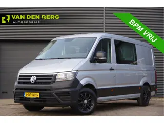 Volkswagen Crafter 35 2.0 TDI L3H2 DC 6P, 140PK AUT. LEDER, TREKHAAK, CAMERA, NAVI, AIRCO, APPLE CAR