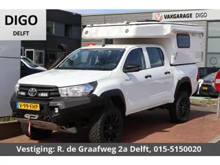 Toyota HiLux Camper 2.4 D-4D Dubbele Cabine Cool Comfort (ex.BTW) UNIEK IN NL