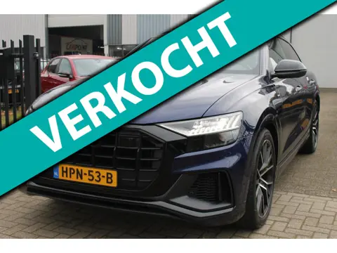 Audi Q8 55 TFSI e Quattro 3x S-Line Competition Matrix RS Stoelen!