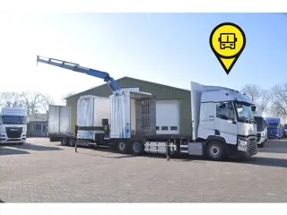 Renault T520 PALFINGER 34Tm CRANE + VAN HOOL COMPLETE 2020
